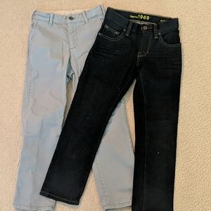 Like new Gap boy's slim fit  pants and jeans